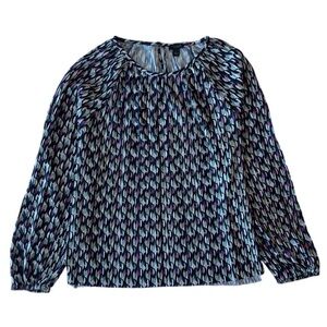 Ann Taylor Factory Pleated Blouse